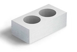 Ytong O-блок с двумя отверстиями 300 MM D500